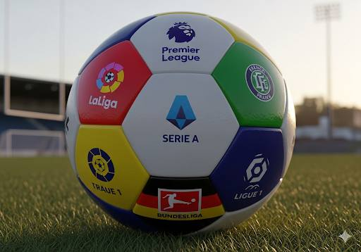 足球即时比分手机界面展示